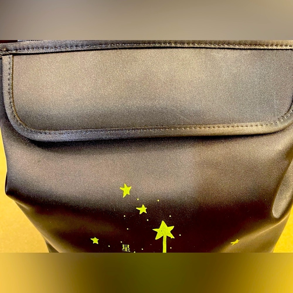 HERMES Satin Voyage Sherpa Star Backpack, Authentic. GUC - Picture 7 of 16